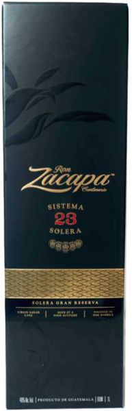 Ron Zacapa Rum, Sistema Solera 23,  1 Liter